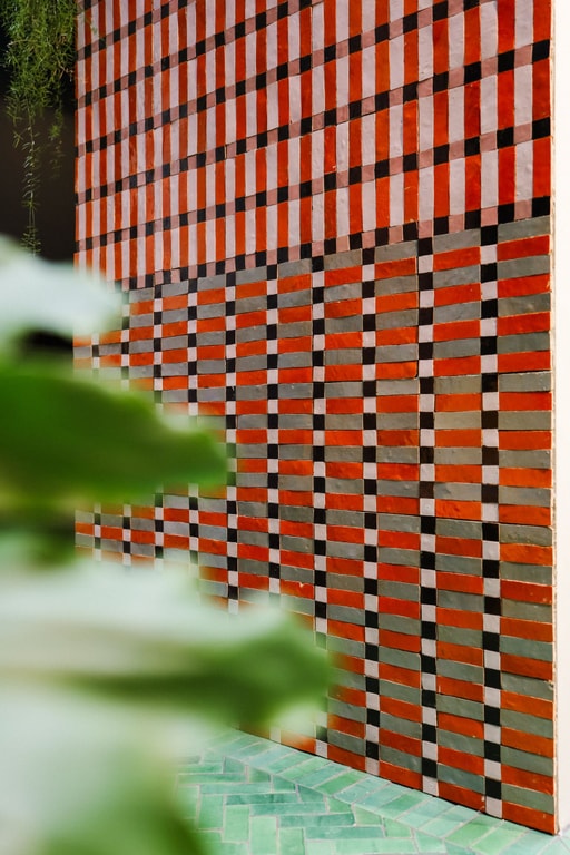 Zellige Metropole Rose Orange | Zellige Metropole Orange Bleu